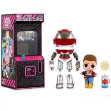 Boneca Lol Surprise Boys Arcade Heroes Com 15 Surpresas