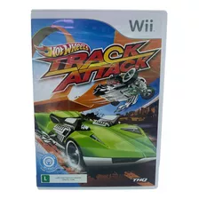 Jogo Hot Wheels Track Attack Original Wii Completo Seminovo