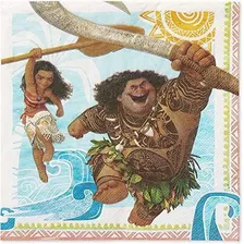 Amscan - Disney Moana Lunch Servilleta