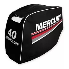 Capa Capô Do Motor Popa Mercury 40 Hp 3 Cc 2017 + Brinde .