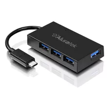 Hub Usb 3.1 Tipo C De 4 Puertos Aluratek - Auhc0304f