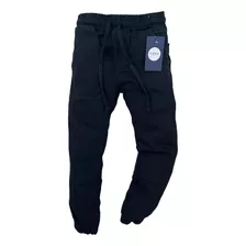 Calça Jogger Infantil Sarja Jeans Tamanho 10 12 14 16 Anos