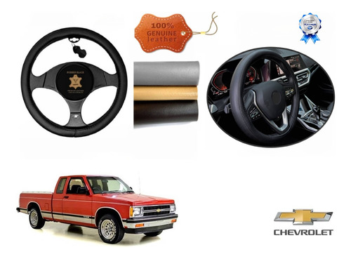 Tapetes 3d Logo Chevrolet + Cubre Volante Pickup S10 82 A 93 Foto 3