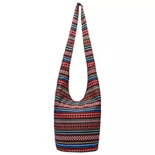 Mujer Bolsos De Hombro Lienzo De Moda Hippie Crossbody Bags