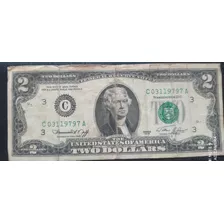 Billete De 2 Dólares Año 1976