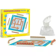 Jogo Cruzadinha Tabuleiro Brinquedo Educativo