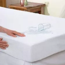 Capa De Colchão Casal Impermeável Mais Fronha Travesseiro
