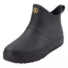 Botas De Lluvia Cortas Hasta El Tobillo H Para Hombre, Sin C