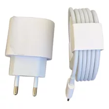 Carregador Turbo 20w Compatível iPhone+cabo Usb-c/lightning