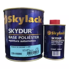 Kit Verniz Pu Automotivo 5x1 5000 Skylack 900ml C/cat