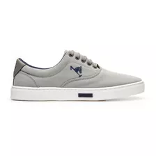 Sapatênis Polo Casual Numeração Especial 35/47 Lona Cadarço 