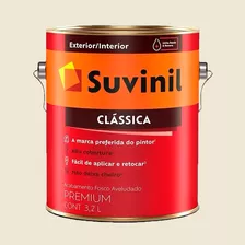 Tinta P/ Parede Clássica Premium Fosco 3,2l Leves 01 Suvinil