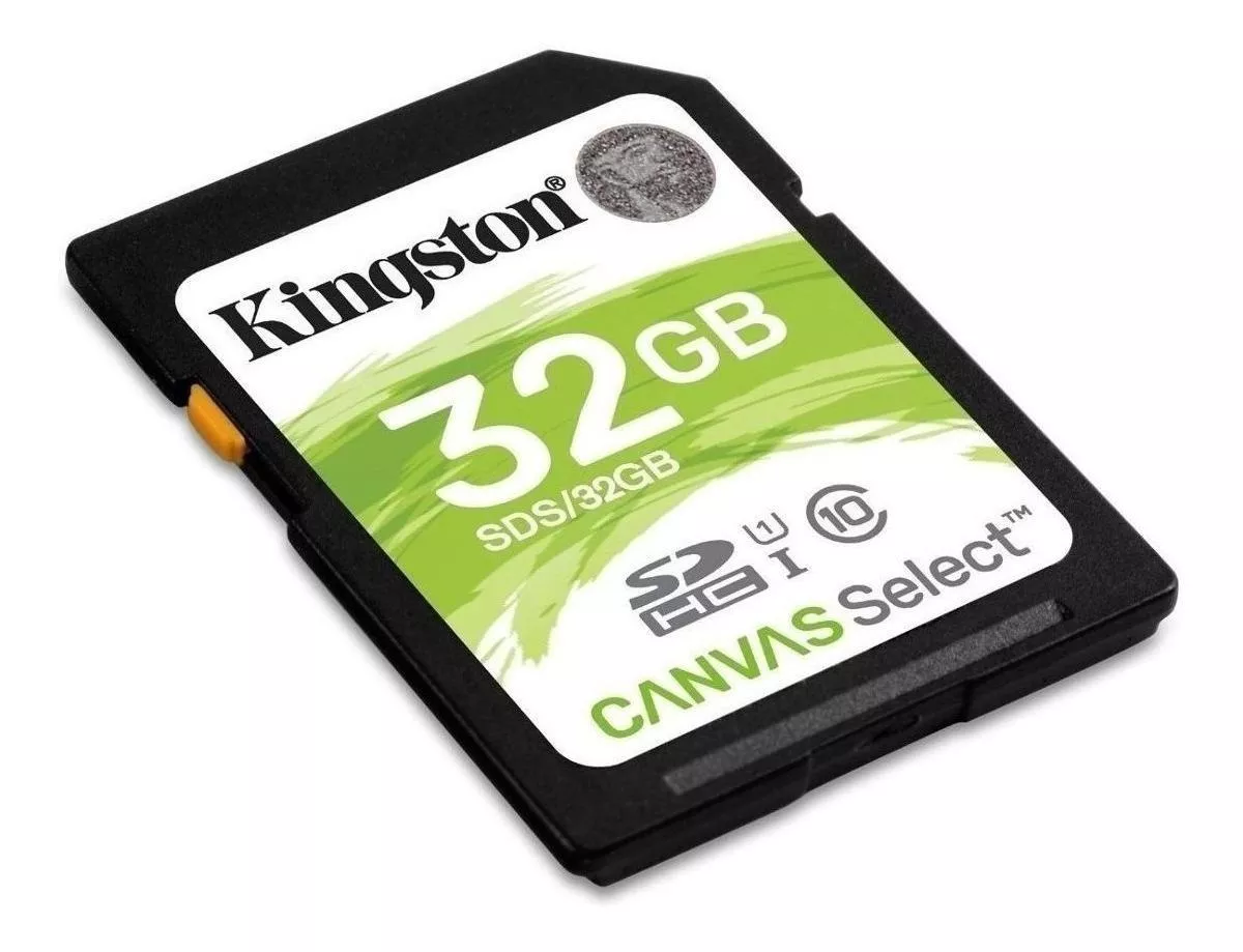 Tarjeta De Memoria Kingston Sds2  Canvas Select 32gb