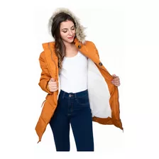 Campera Camperon Larga De Abrigo Mujer Talles Grandes 