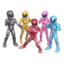 Kit 5 Action Figure Power Rangers The Film Collectible 8cm