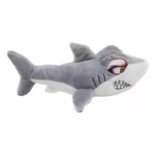 Tubarão Bravo De Pelúcia Fofinho Presente Infantil Fofo 35cm