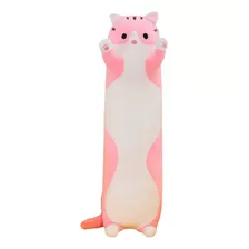 Almofada Pelucia Gato Gatinho 130c Rosa Dia Das Crianças