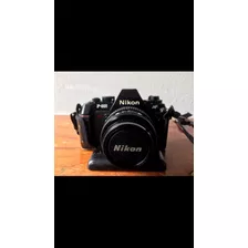 Câmera Nikon Vintage F501 Af Com Lente 35-70 Funcionando