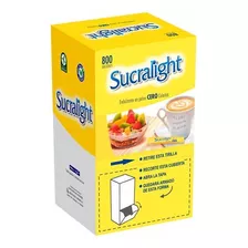 Edulcorante Polvo Sucralight 800 Sobres Aprobado Adu Y Acelu