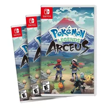 Combo Com 3 Pokemon Legends Arceus Switch Midia Fisica