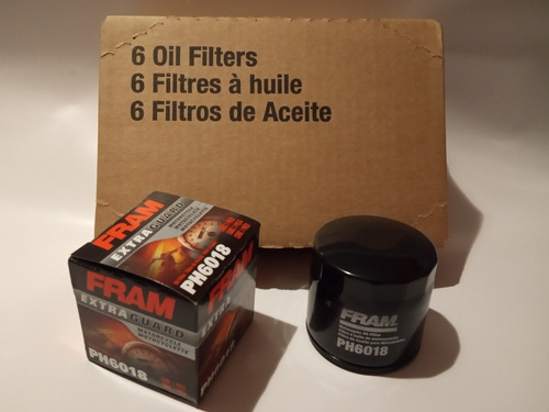 6 Filtros Fram Ph6018 - Suzuki Gsx Boulevard Burgman V-strom Foto 3