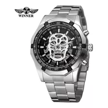 Relógio Caveira T-winner Grandmeister Skull Watch Waterproof