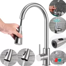 Torneira Cozinha Gourmet Monocomando Com Extensor Ducha Luxo