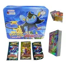 Cartas Pokemon Caja Metálica 69 Cartas Paldea Evolved Violet