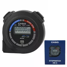 Cronometro Profesional Casio Hs-3, Nuevo En Caja, 2 Tiempos 