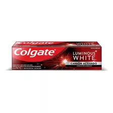 Pasta Dental Colgate Luminous White Carbón Active 90 G