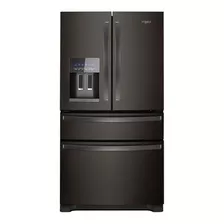 Refrigerador Auto Defrost Whirlpool Wrx735sdh Black Stainless Con Freezer 694l 115v