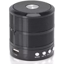 Alto-falante Grasep D-bh887 Portátil Com Bluetooth Preto 