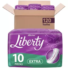 Toallas Incontinencia Femenina Liberty Extra 12/10 Pq=120 Pz