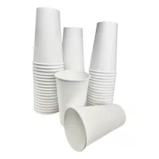 500 Vasos Compostables Bebidas Frías Calientes Biodegradable