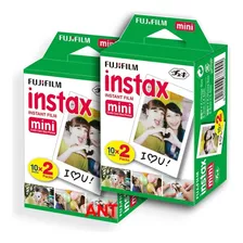 Filme Instax Mini Pack Com 40 Fotos Entrega-rápida