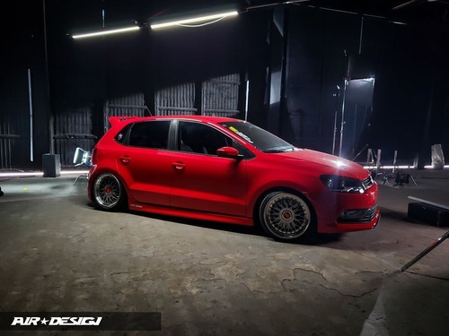 Faldones Laterales Estribos Airdesign Vw Polo 15-18 Tuning Foto 5