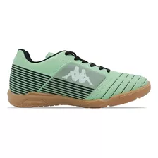 Botines Kappa Merano Ic Futsal Kids Niños Green/black 7017