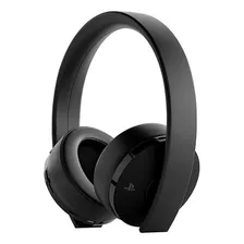 Fone De Ouvido Over-ear Gamer Sem Fio Playstation Gold Cuhya0080 Black