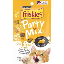 Golosinas Para Gatos Mezcla De Fiesta Cheezy Craze Crunch