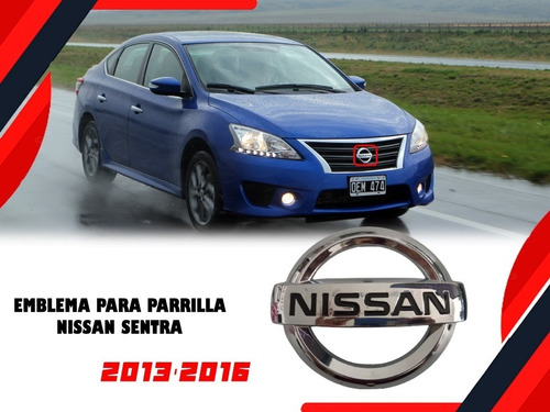 Emblema Para Parrilla Nissan Sentra 2013-2016 Foto 2