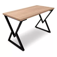 Mesa P/ Escritório Jantar Gamer Daloa 1,20x0,60 Em Aço Cor Preto/jade