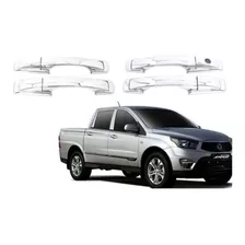 Cubre Manillas Cromadas Ssangyong Actyon Sport 2008-2015