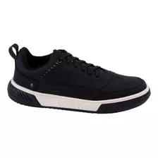 Tenis Casual Fratello Negro Para Hombre 1020