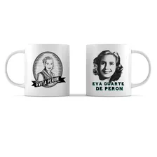 Tazas De Cerámica Sublimadas - Evita Perón