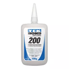 Cola Instantânea Tek Bond 200 - Alta Viscosidade 100g 