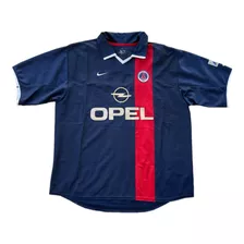 Camiseta De Psg, Marca Nike, #11 Alex, 2001, Talla Xl.