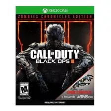 Call Of Duty: Black Ops Iii Black Ops Zombies Chronicles Edition Activision Xbox One Físico