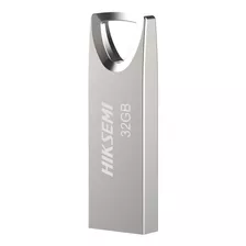 Memoria Usb 32gb Flash Metálica Hikvision Semiconductor (hiksemi) 2.0 Hs-usb-m200 Pendrive Plateado Compatible Con Windows, Mac Y Linux