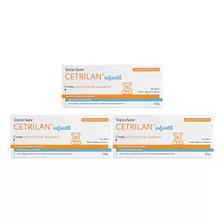 Kit 3 Cetrilan Creme Protetor Previne Assaduras 120g. 