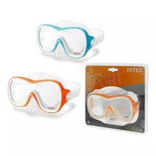 Careta Buceo Pesca Gafas Natación Snorkel Careteo Intex